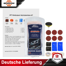 Auto Frontscheinwerfer Reparatur Polier Set Scheinwerfer Politur Aufbereitung DE