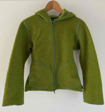 Jacke mit Kapuze – Walk | Design Ann Müller, Germany | Grün – Gr. 38
