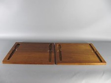 60s  2 Teak Schneidebretter