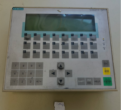 Siemens operator panel op17 - siemens,