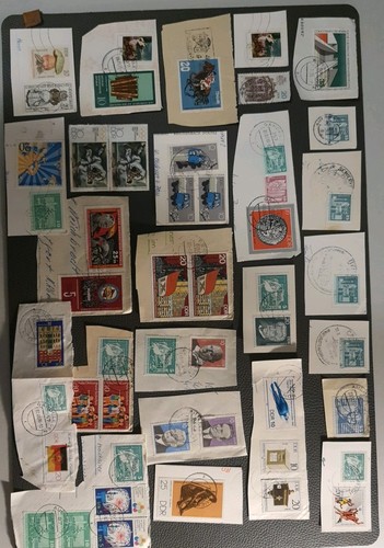 Briefmarken ddr auf - ddr,