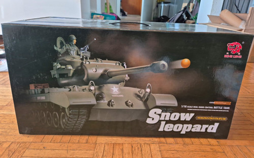 Heng long snow leopard - snow, rc