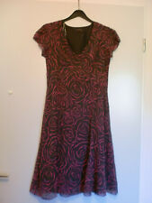 Zartes Seidenkleid von WRAP London in 38, taupe / pink, neuwertig