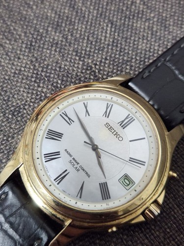 Seiko funkuhr solar 7b22 0ar0 - seiko,