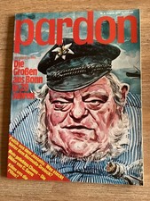 PARDON Satire Zeitschrift Magazin 8 August 1977
