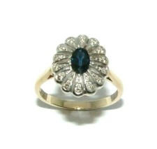 Damen 9 Karat Gelbgold Diamant