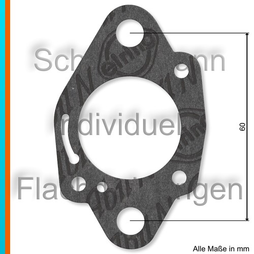 Dichtung vergaserfuß solex - dichtung,