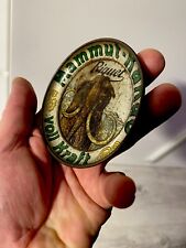 Riquet Mammut Kakao Blech Blechteller Alt Blechschild Reklame  Antik Kakao