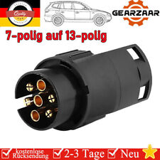 KFZ Adapter von 7-polig (Fahrzeug) auf 13-polig (Anhänger) PKW Kurze Ausführung