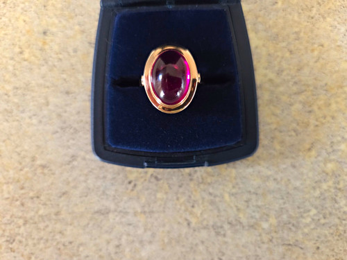 583 rotgold cocktailring - 583, gr