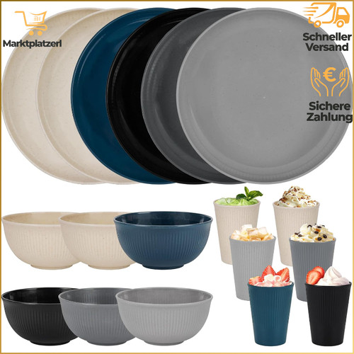 Geschirr set teilig - set, 18-teilig