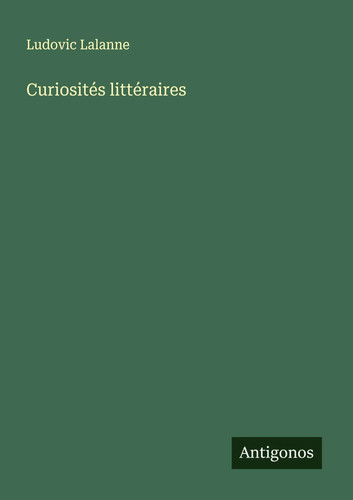 Curiosités littéraires