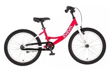 20 Zoll Kinderfahrrad mit Rücktritt für Kinder ab 6 Jahre, pink weiss MADE IN EU