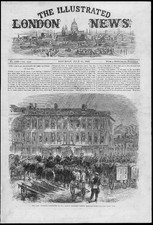 1866 Antique Print -
