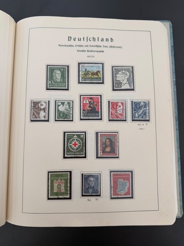 Briefmarkenalbum deutschland - briefmarkenalbum,