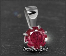 Anhänger mit rotem 1,43ct