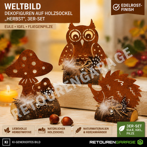 Weltbild herbstdeko 3er set - weltbild,