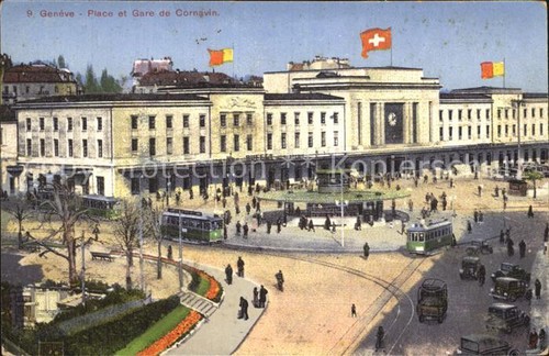 Strassenbahn geneve place - geneve, et