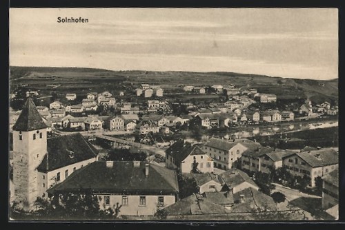 Ansichtskarte solnhofen - ansichtskarte,