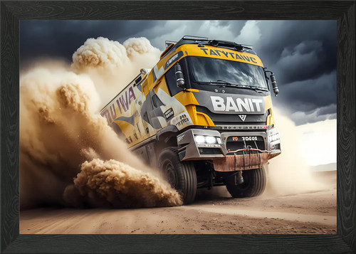Dakar rallye lkw - lkw, bewegung