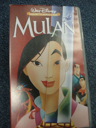 Mulan walt disney - walt, vhs