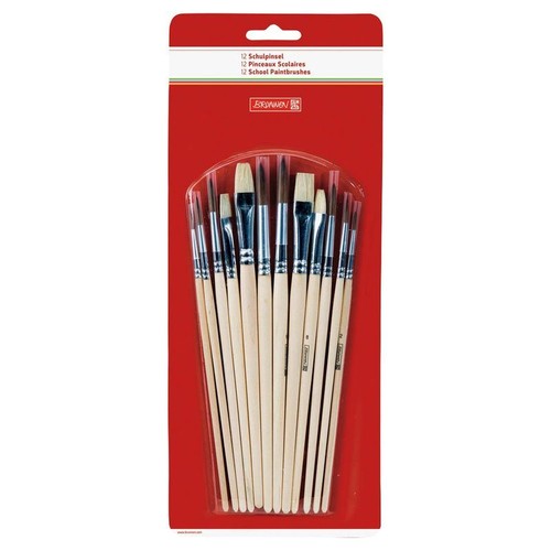 Brunnen pinsel set teilig - set, 12