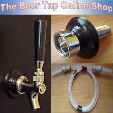 Zug Bierhahn & Schaft mit Bierlinie. Kegerator / Keezer Umbausatz