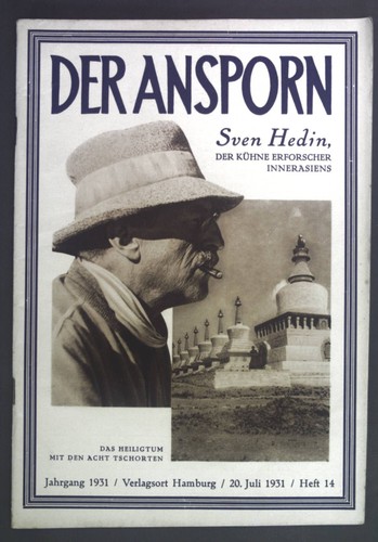 Sven hedin der erforscher - hedin,