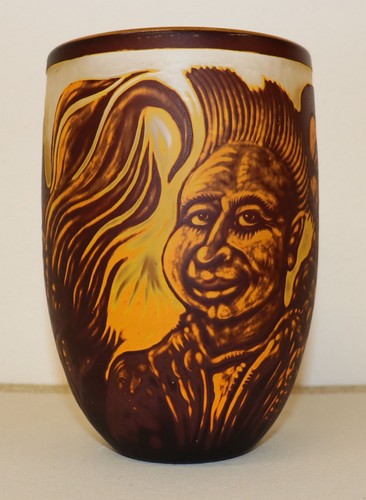 Geschliffene vase christian - vase,