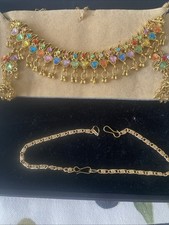 Indischer Brautschmuck- Bollywood , Schmuck Set, neuwertig 