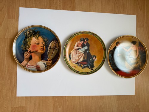 Norman rockwell wandteller - 3x,