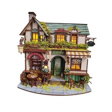 DIY Holz Miniatur Puppenhaus