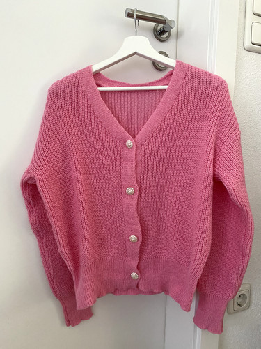 Schöne damen strickjacke mit - schöne, damen-strickjacke