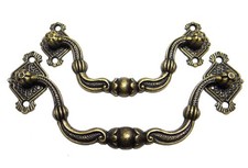 Schubladengriff Möbelgriff Antik Schrankgriff Zierteile Antikbeschlag neu, B-057