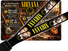NIRVANA Kurt Cobain Lanyard