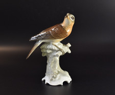 Vogel Porzellan Figur Drossel