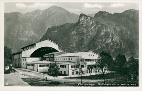 Ansichtskarte oberammergau - ansichtskarte,