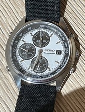 Seiko Panda Alarm Chronograph