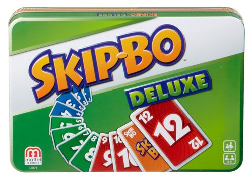 Mattel games skip deluxe in - skip-bo,