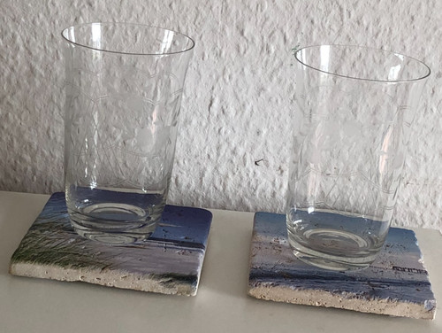 Untersetzer stein meer - stein,