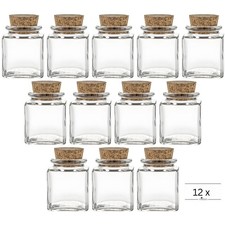 12 Gewürzgläser leer 50 ml