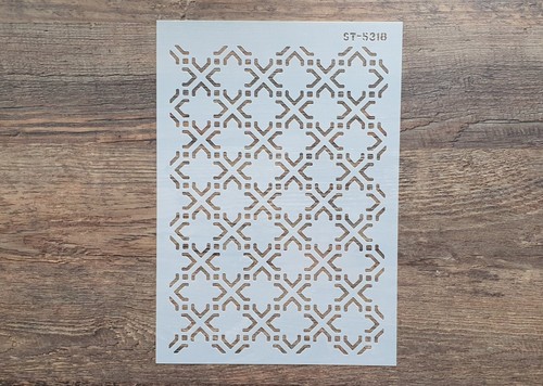 Schablone grafisches muster - schablone,