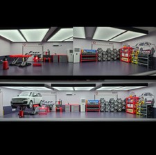 Diorama 1/18 Auto Reparatur