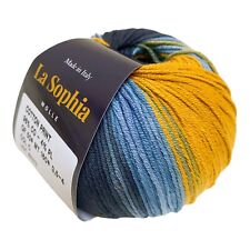 La Sophia Wolle Cotton Print