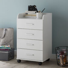 FineBuy Rollcontainer 70,5 cm Standcontainer Bürocontainer mit Rollen Modern