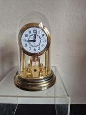 Vintage Schmid Anniversary Drehunruh Aufziehuhr Kuppel voll funktioniert (Q7)