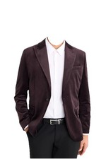 Samt Sakko Slim Fit Stretch