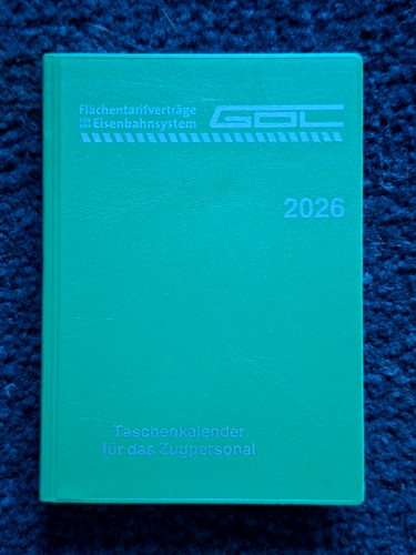 Gdl taschenkalender 2026 für - taschenkalender,