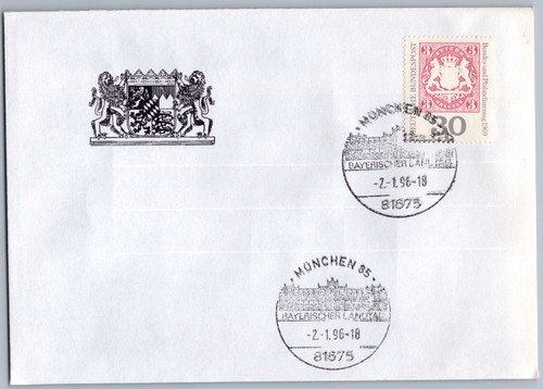 Sonderstempel münchen 1996 - sonderstempel,