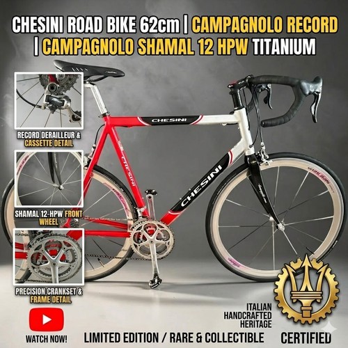 Chesini road bike 62cm - bike, –